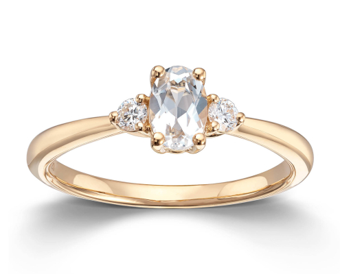 Ring Mestergull forlovelsesring - gult gull