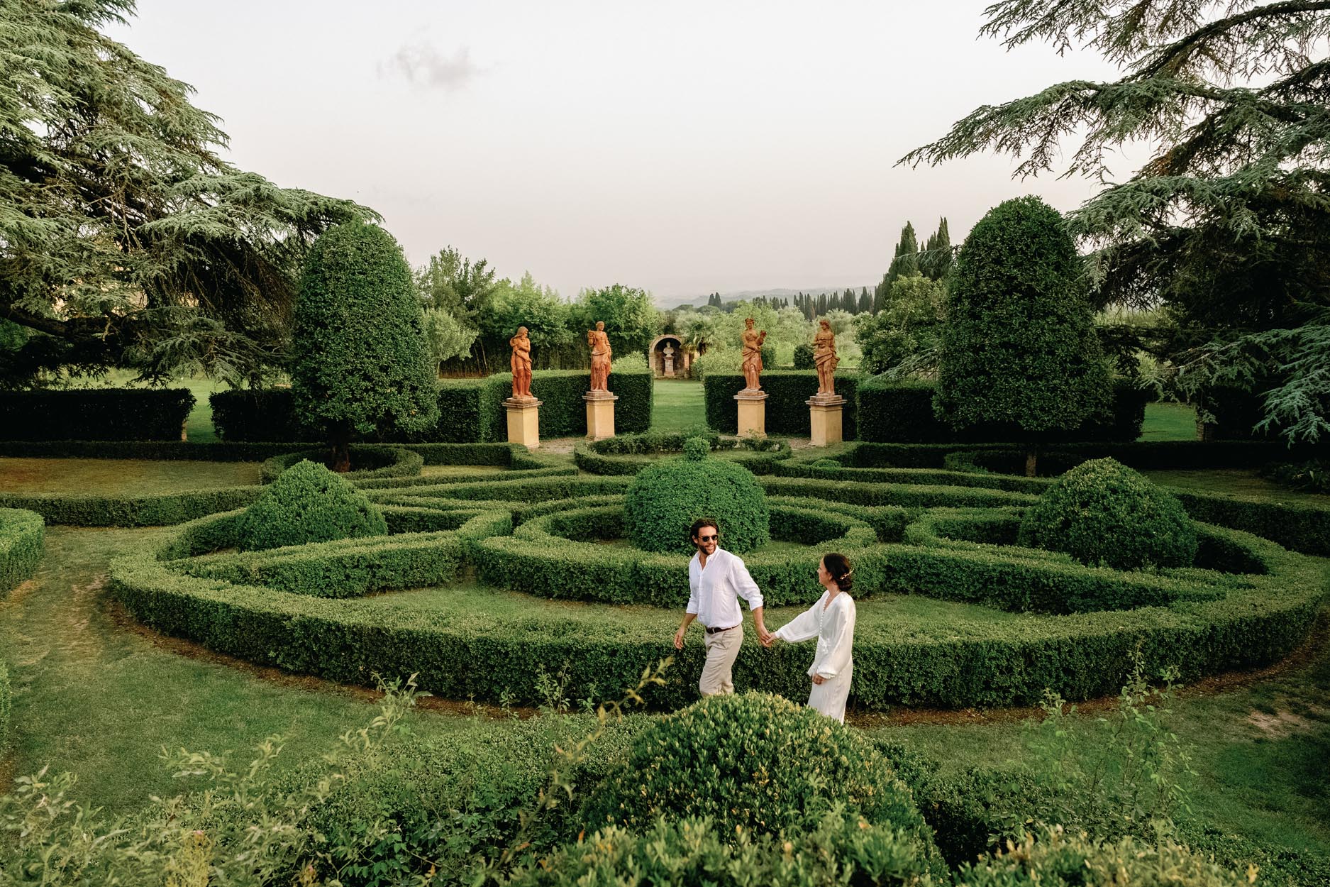 Anett og Lars - bryllup i Toscana