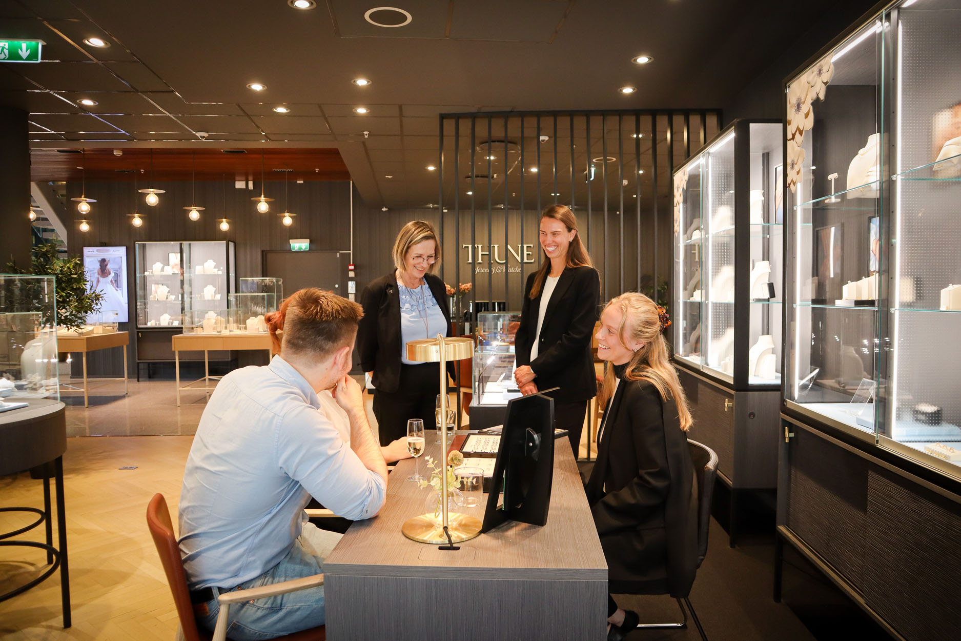 Personalet hos Thune ga paret god veiledning