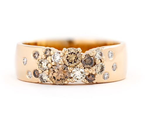 Keto Meadow 6mm - Umbra-ring, Jussi Louesalmi, Au3 Goldsmiths