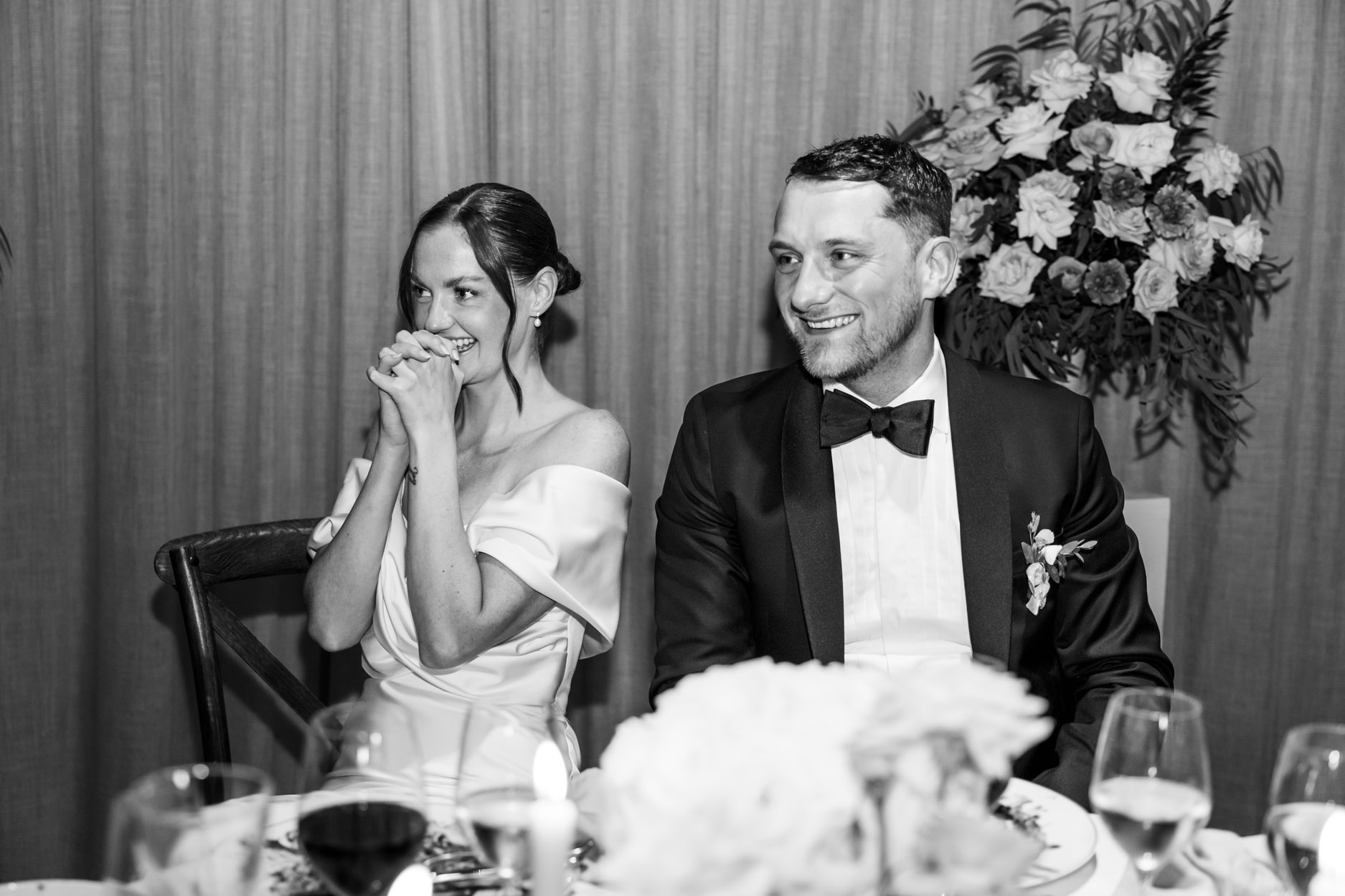 God stemning på bryllupsfesten