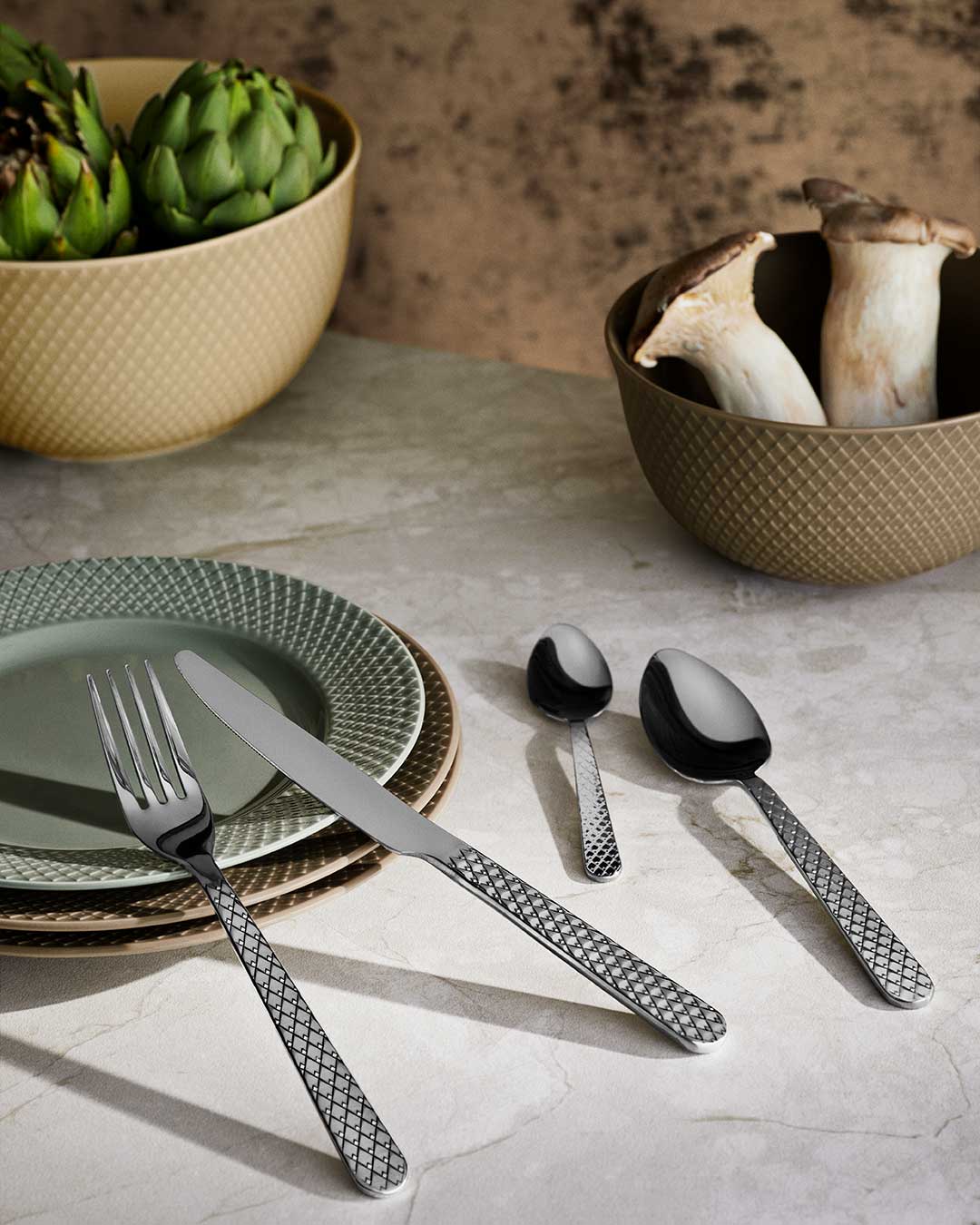 Rhombe bestikk - populær bryllupsgave Rhombe bestikk - populær bryllupsgave