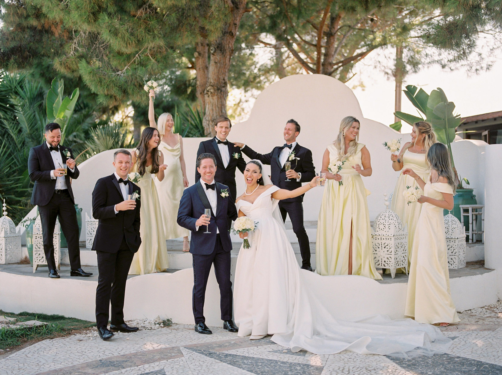 Marta & Chris - bryllup Gran Villa Rosa - foto: 2 Brides