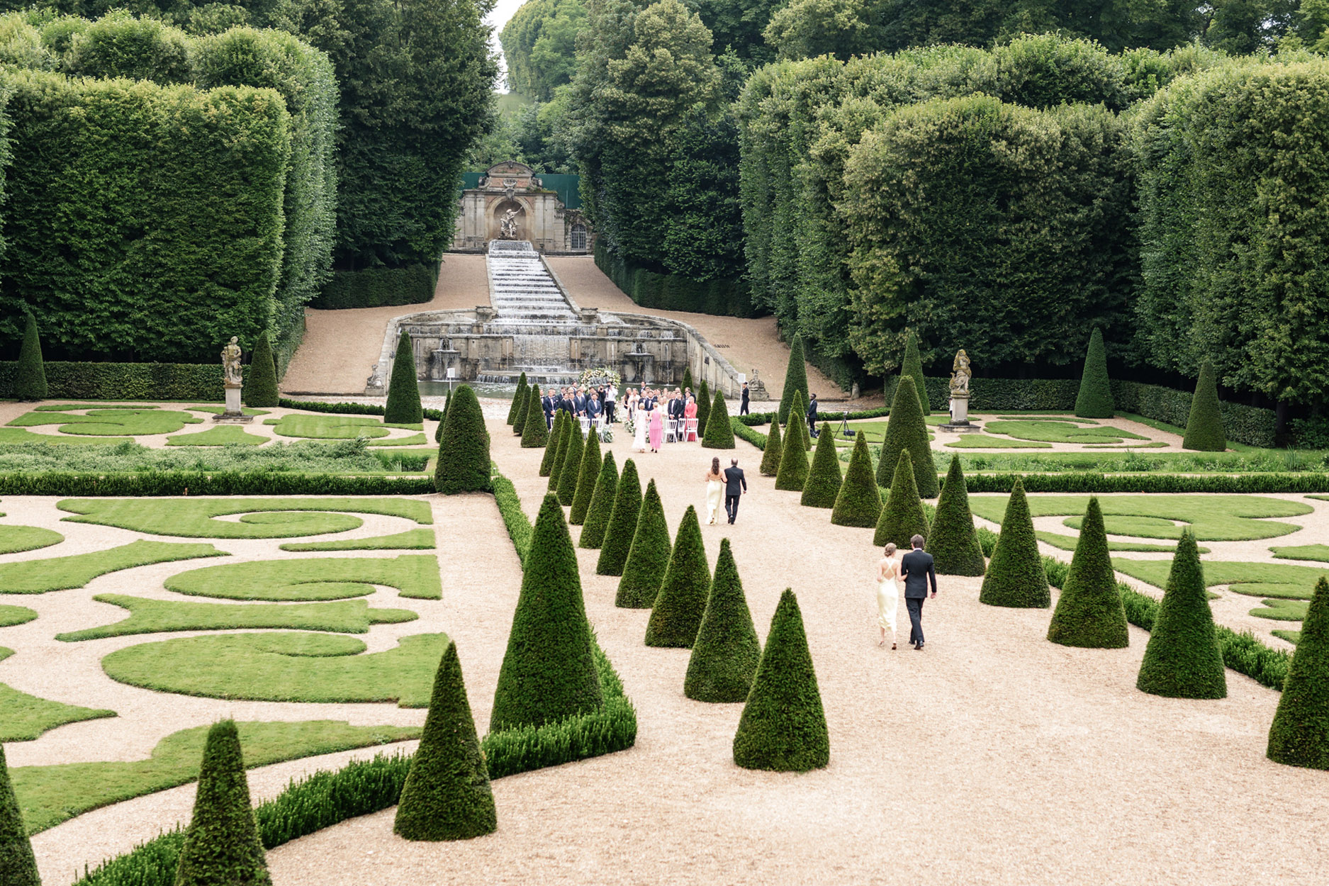 Slottets fantastiske omgivelser