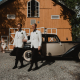 Kim Wigaard Johansen og Marius Hagen giftet seg på Klækken Hotell - Foto: Jarran Flokkmann
