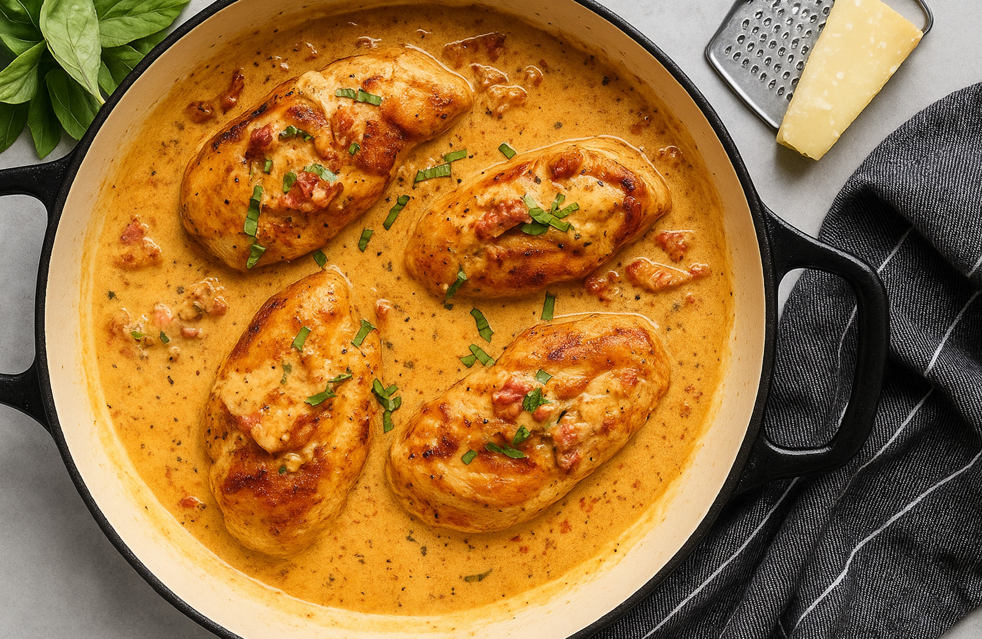 Marry Me Chicken - enkel og god kyllingrett