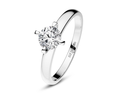 Sif Jakobs Jewellery - Solitaire-ring Venice – med lab-diamant