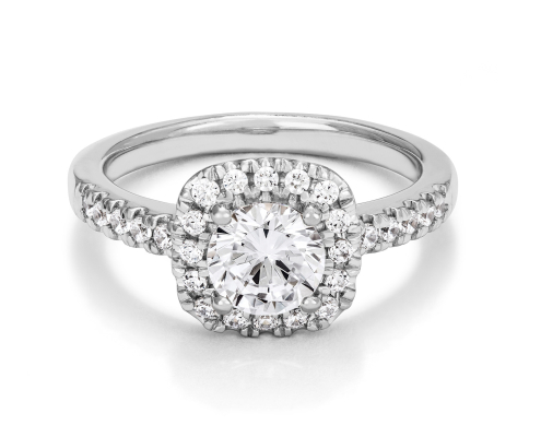 Sirius - Haloring med lab-diamanter