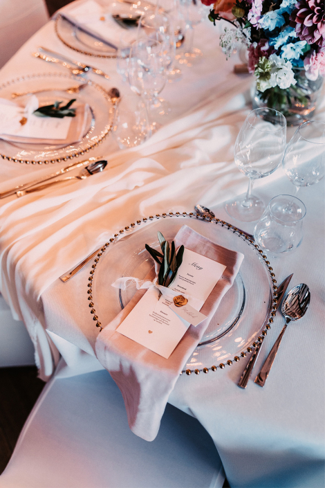 Borddekking til bryllup - Brighten Up Decor