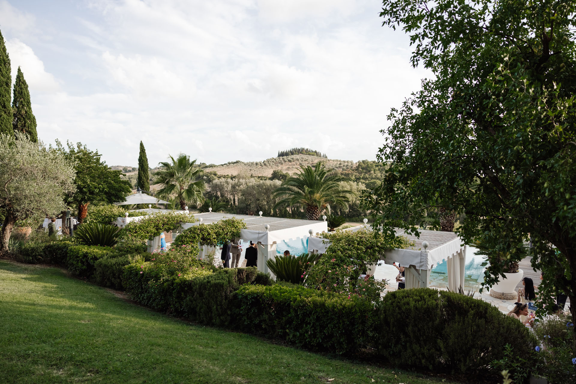 Catarina og Joachim sitt bryllup i Toscana